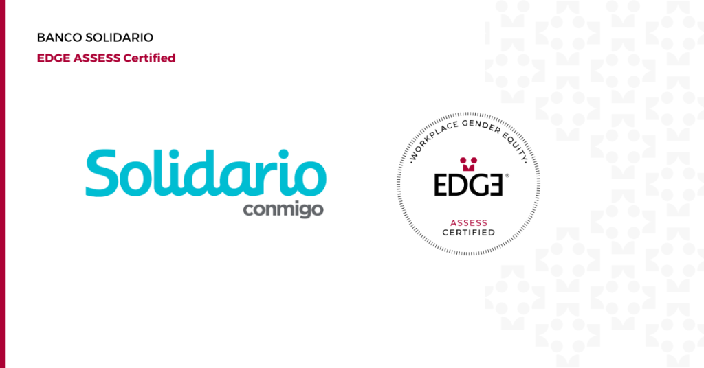 Banco solidario and EDGE logos