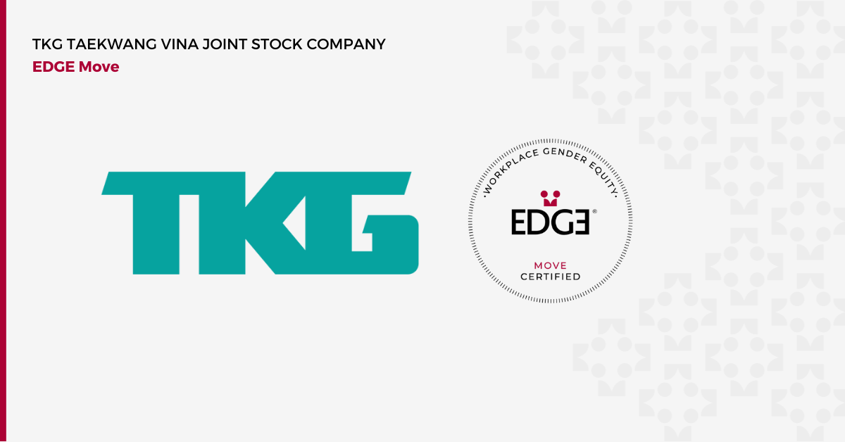 TKG TAEKWANG VINA JOINT STOCK COMPANY attains EDGE Move Certification ...