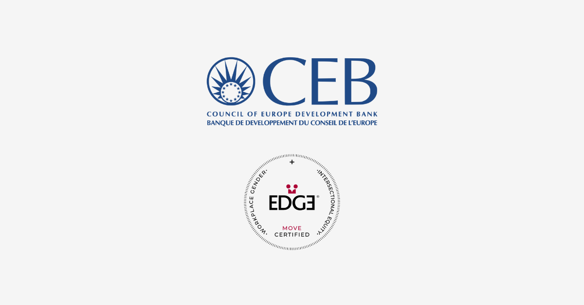 The Council of Europe Development Bank attains EDGE Move and EDGEplus Certification