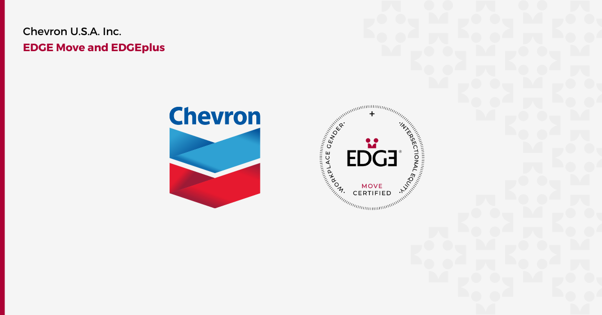 Chevron U.S.A. Inc. attains EDGE Move and EDGEplus Certification - EDGE ...