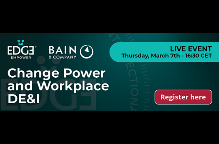 change power and workplace dei event banner