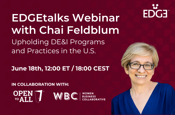 Upholding DE&I Programs and Practices in the U.S. with Chai Feldblum