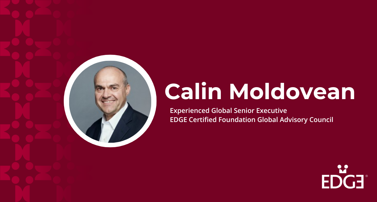3 Questions with Calin Moldovean - EDGE Certified Foundation
